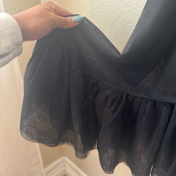 UO Everly Mesh Midi Slip Dress NWT - Picture 7 of 7